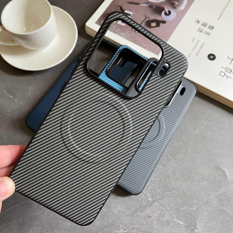 For Xiaomi Mi 15 Pro Case Soft Silicone carbon fiber Magnetic Protective Back Cover Case For Xiaomi Mi 14T Pro Mi 14 Ultra Shell