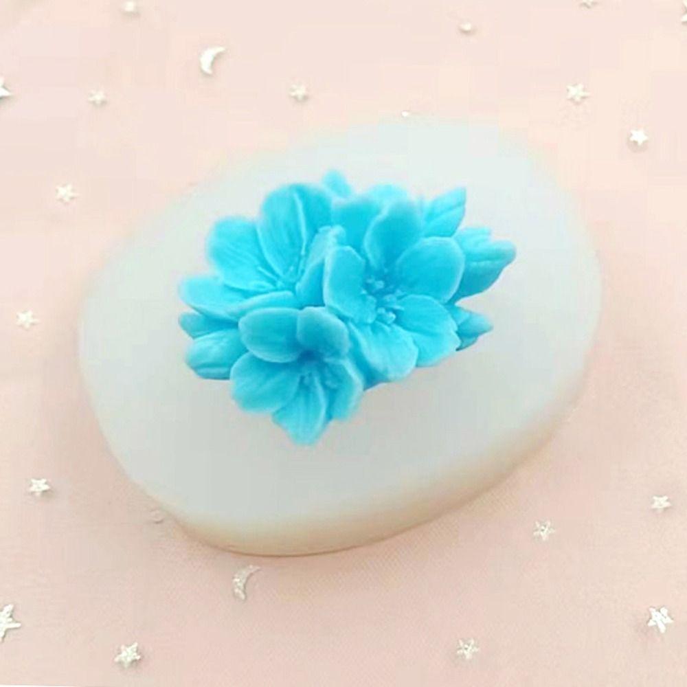 

Форма для мыла в виде цветка персика 3D форма для помадки и конфет принадлежности для украшения торта шоколадные формы мыло Peach