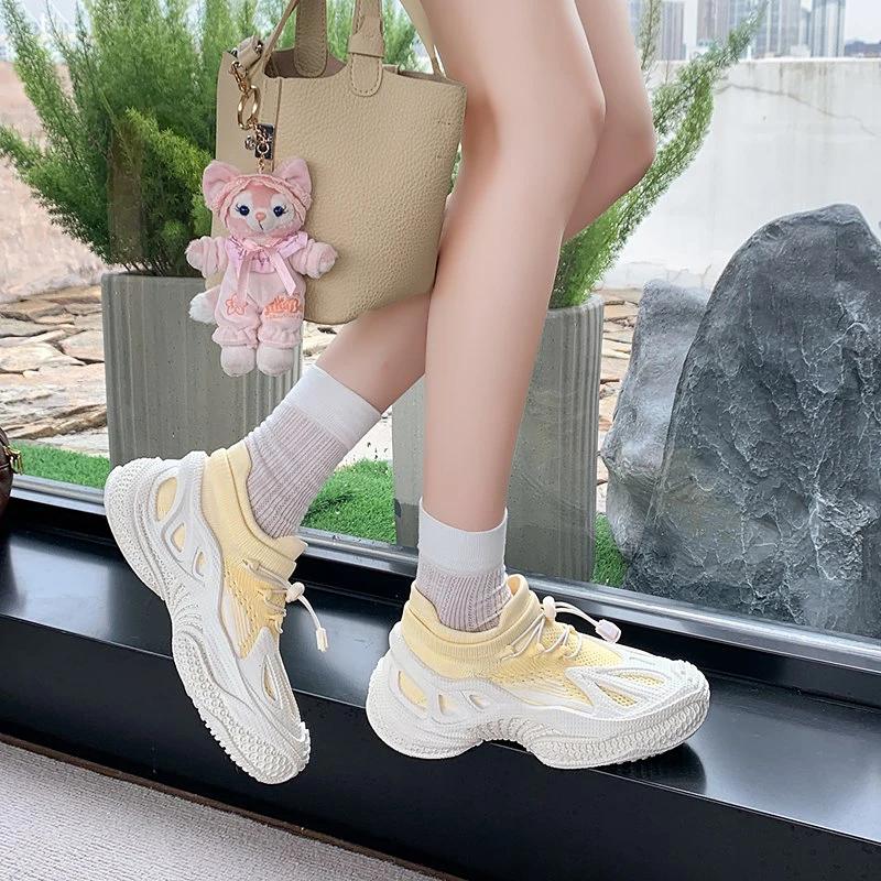 Womens Slip On Walking Shoes Comfort Breathable Sock Mesh Sneakers Casual Fashion Running Sports Tennis For Ladies