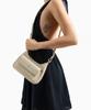 Armani Exchange Women'S Logo Stamping Pocket Mini Bag _Beige_A425170510