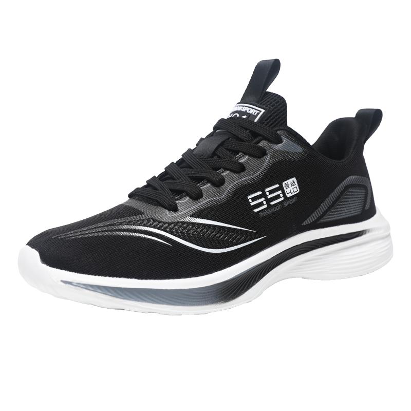 Men's Breathable Thin Shoes for Older Children, Teenagers and Students, Deodorant, Lightweight, Shock-Absorbing Sports Running S