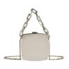 Małe torebki w pudełku dla kobiet Nowe modne torebki i torebki z łańcuszkiem Lustrzana kwadratowa torba na ramię Kobieta Wysokiej jakości torby typu crossbody