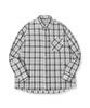 AVANDRESS Smith Overfit Check Shirt White