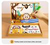 Creative Magnetic Puzzle Gift Box for Kids Ages 3-6: Dress-up and Early Learning Toy