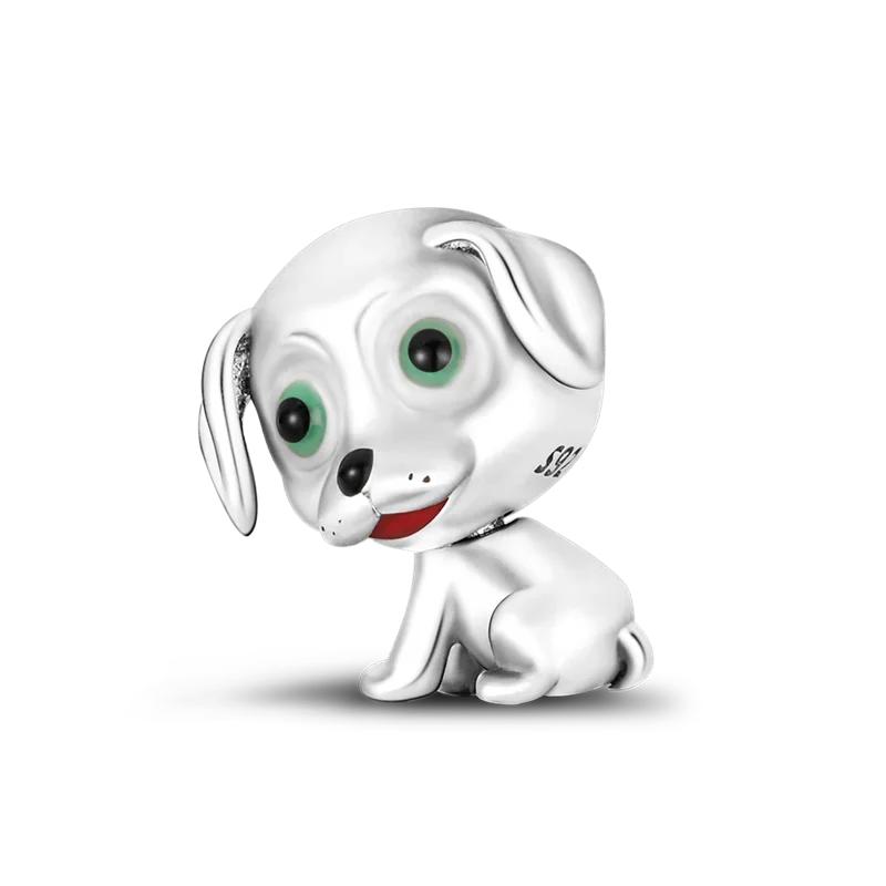 Charm Fit Originální náramky Měď Roztomilé zvířátko Sova Kočky Mořská želva Korálky Dámský přívěsek Korálky Výroba šperků
