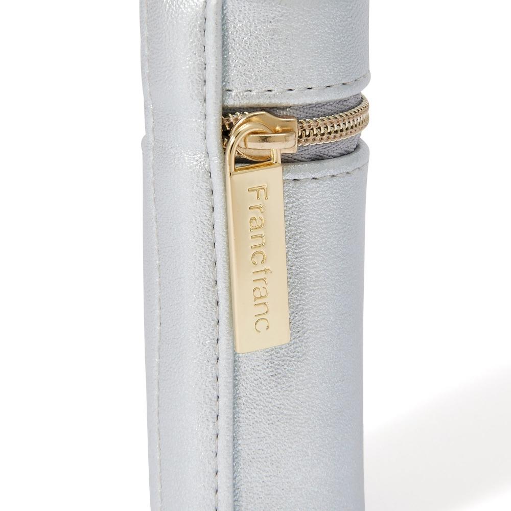 Franc Franc Japan Lip Case Round Silver