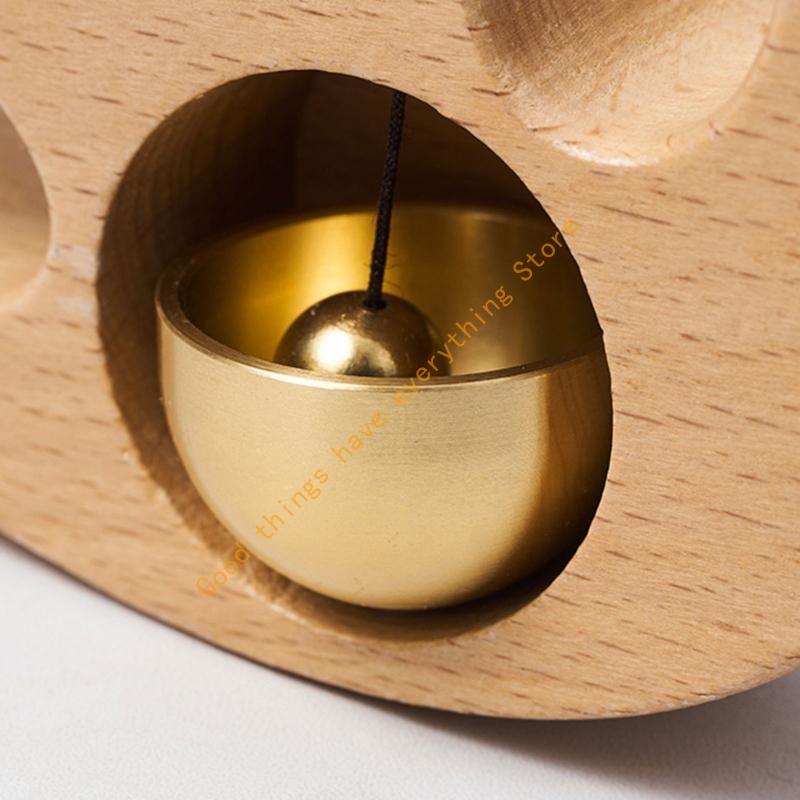 Elegant Wooden Animal Door Chimes Doorbell Knocker Home Decors 55KF