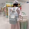 Schoolbag Star Polka Dot Backpack Female College Student School Bag Large Capacity Lightweight Korean Fresh Campus Commuter Versatile Backpack
