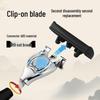 Men's Eight-Blade Old-Fashioned Shaving Razor with National Style Handle