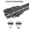 WADSN Surefire M300A Type Scout Flashlight with AXON Type Tactical Remote Switch, 20mm Rail Compatible, 600 Lumens, Airsoft Tactical Light