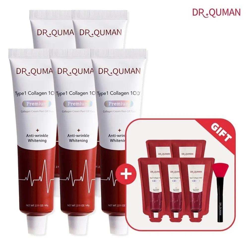 

DR.QUMAN T1 Collagen 100 Cream Pack 60gX5+10gX5+Spatula[34840056]