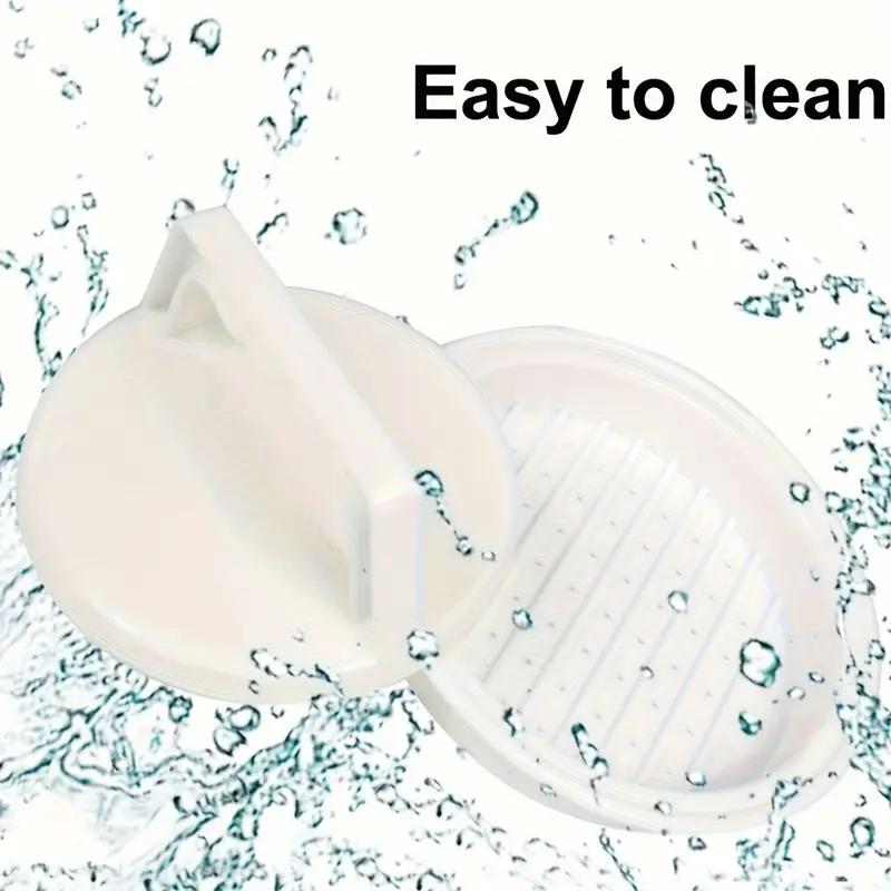 1 st Non-Stick Hamburgerpress Livsmedelsklassad Plast Hamburgarfärs Nötkött Grill Burgerpress Pattymakare Form Kök