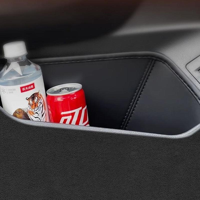 For VW Volkswagen TAYRON 2019-2026 Car Door Groove Storage Box Leather Door Slot Protective Pad Interior Decoration Accessories