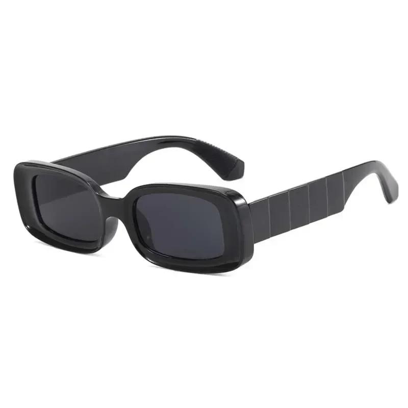 Classic Square Casual Fashion Sunglasses Women Men Vintage Stylish Oval Shaped Minimalist Female Male