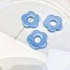 Acrylic Flower Pendant Charm Necklace Wax Line Clavicle Chain Sweet Fashion Choker Neckchain Jewelry Gift for Women Girl