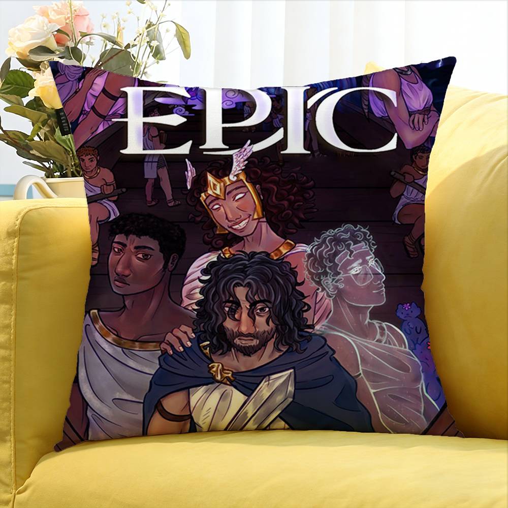 E-Epic The Musical World Various Sizes Square Pillow Case For Car Home Bedchamber Decor