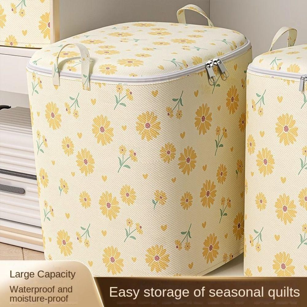 

Little Daisy Clothes Storage Bins Non-Woven Storage Containers Gift Closet Organizer Home
