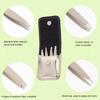 4Pcs Eyebrow Clamp Stainless Steel Brow Clips Small Portable Eyebrow Grooming Tools Makeup Tweezers False Eyelash Double Eyelid