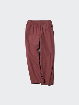 Pantaloni alla caviglia rilassati in cotone giapponese