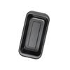 3PCS Cake Bread Baking Mold Rectangular Nonstick Baking Cake Pan Carbon Steel Bread Loaf Pan Black 15cm