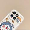 Hot Doraemon Cartoon Phone Case for XIAOMI 14 13 12 T Pro 11 Lite Poco F6 F5 F4 F3 X6 X5 X4 X3 GT M3 M4 Pro TPU Shockproof Cover