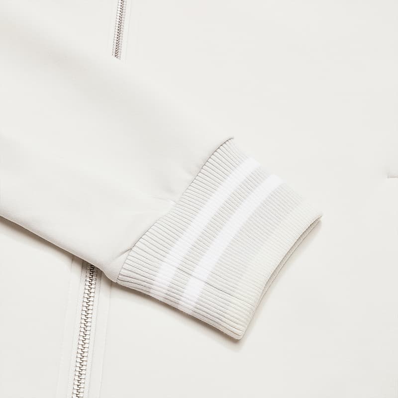 FILA Tennis Fashion Minimalist Personality Trendy Casual Comfortable Versatile Knitted Jacket Men jackets Antelope-White A11M543511FIV