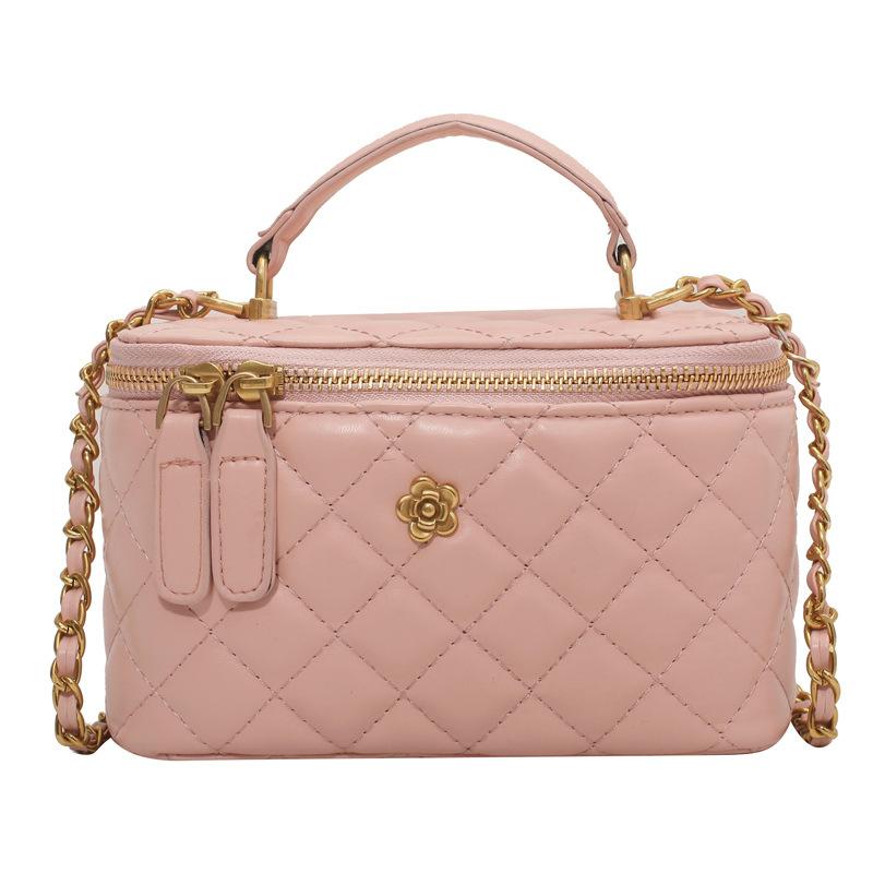 Wholesale Popular Xiaoxiangfeng Light Luxury Simple Portable Box Bag High Sense Temperament Versatile Chain Messenger Bag