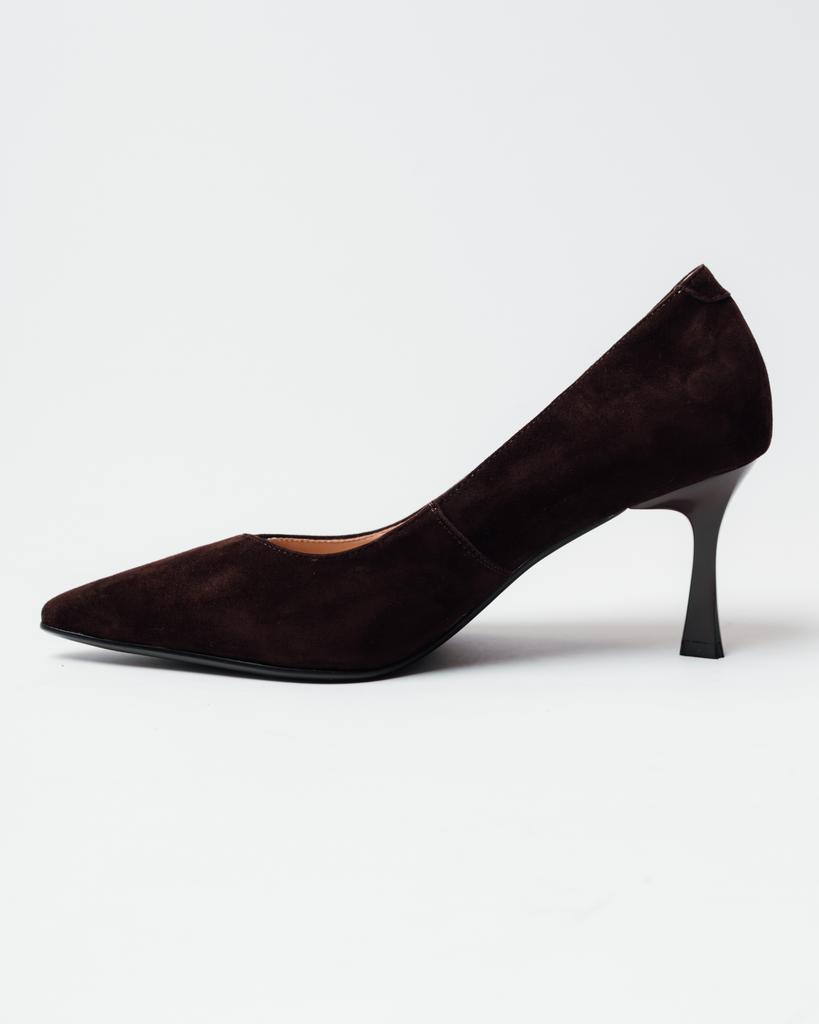 Women's Stiletto Pumps Melanda 9078608 36 Brown Suede