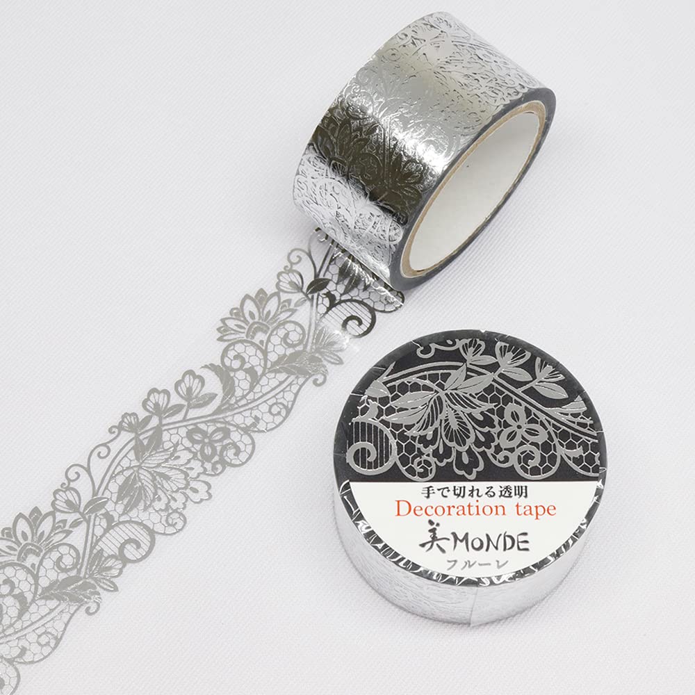 Made In Japan Kamiiso Masking Foil 20mm X 3m GR-4078 <SAIEN Tape> (Silver Foil)