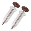 2pcs Mini Sowing Seed Dispenser Sower Small Seed Spreader Adjustable Handheld Seed Planter Sowing Seeder Gardening Tool