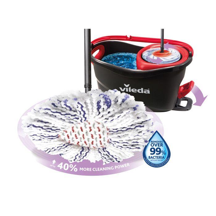 Kit De Vadrouille Rotative Vileda TURBO 3in1 En Microfibre