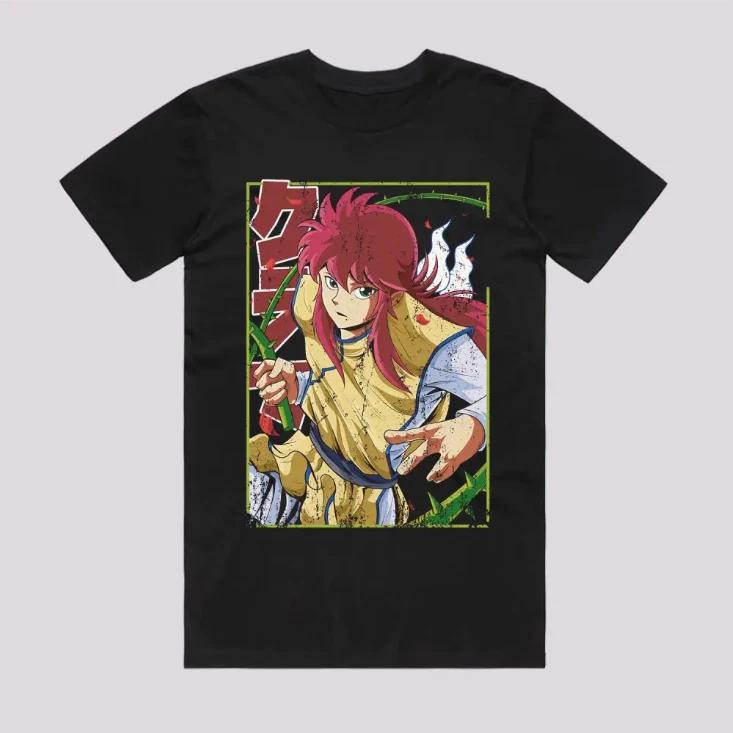 Anime Rose Whiplash Japanese Style Black TShirt Size S4XL S