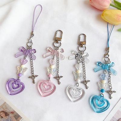 Handmade Bow, Mobile Phone Chain, Pendant, Card Book, Goben Pendant, Love Bag, Pendant, Keychain, Couple Gift.