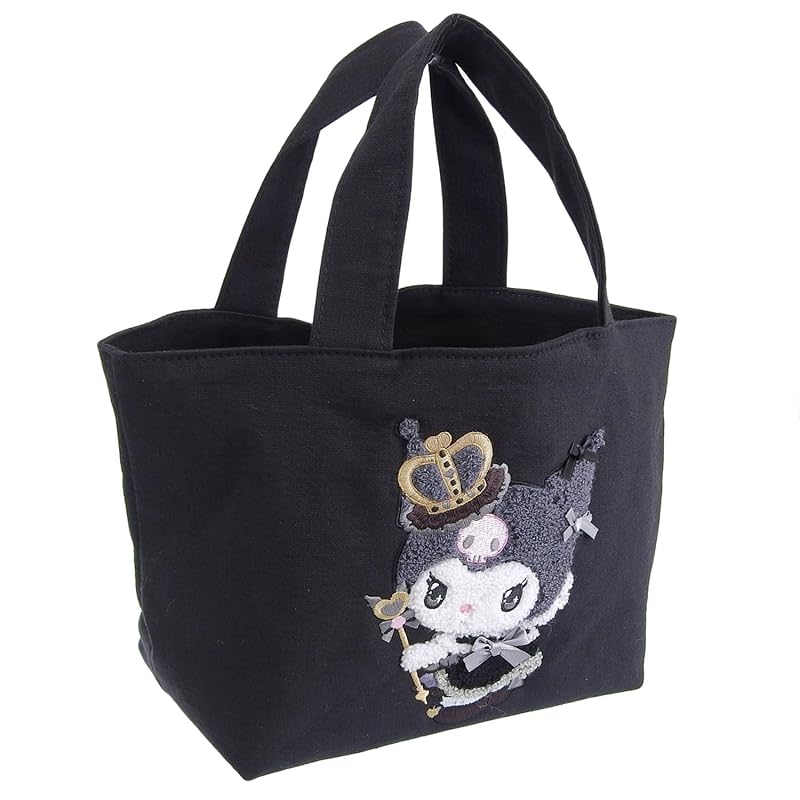 

[Rinle] sanrio bag ladies shoulder bag tote bag handbag boston bag Oshikatsu multi color character Goods souvenir SANRIO (Kuromi 4/Black)