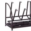 Cup Bottle Drying Rack with Removable Drip Tray Iron Storage Rack