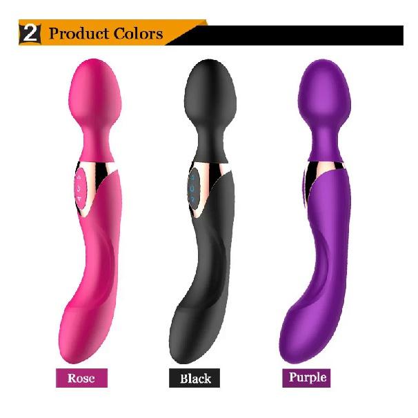 New AV Magic Wand G Spot Massager, USB Charge Big Stick Vibrators for Women Female Sexy Clit Vibrator Adult Sex Toys for