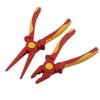 Solid Insulated Plastic Pliers 1000V High Voltage Resistant Non-slip Handle Insulated Wire Pliers Needle-nose Pliers