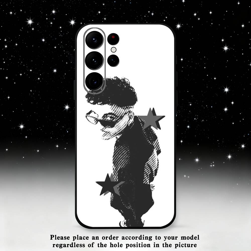 

A-Alvaro Diaz COCO Phone Case For Samsung S25,S24 Ultra,S20,S30 plus,S22 plus,S23,S30 Ultra 5G Silicone Black Shell Samsung S22ULTRA5G