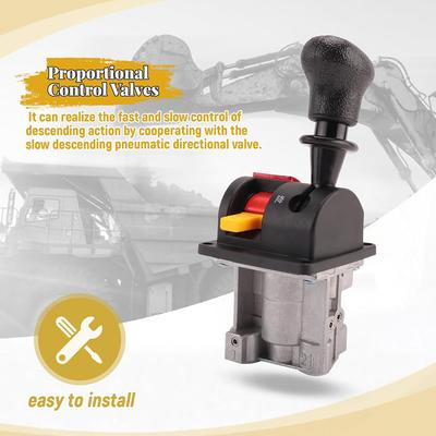Four-hole Lift Valve Proportional Control Valve Lifting Dump Truck Tipper Hydraulic System Lift Switch Lift Valve With Card Slot