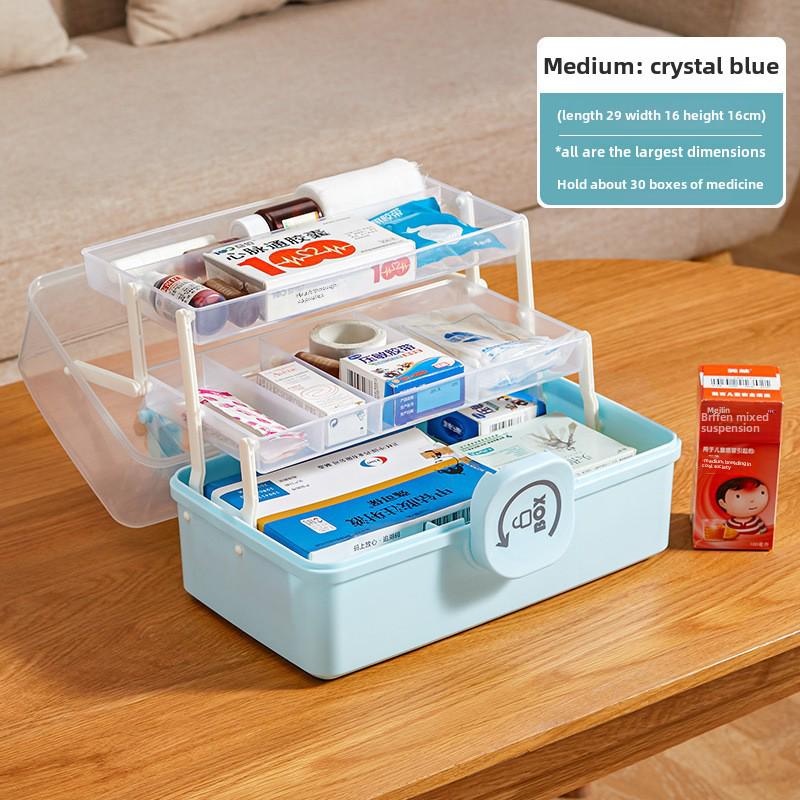 

Набор многослойных коробок для хранения семейных лекарств большой емкости