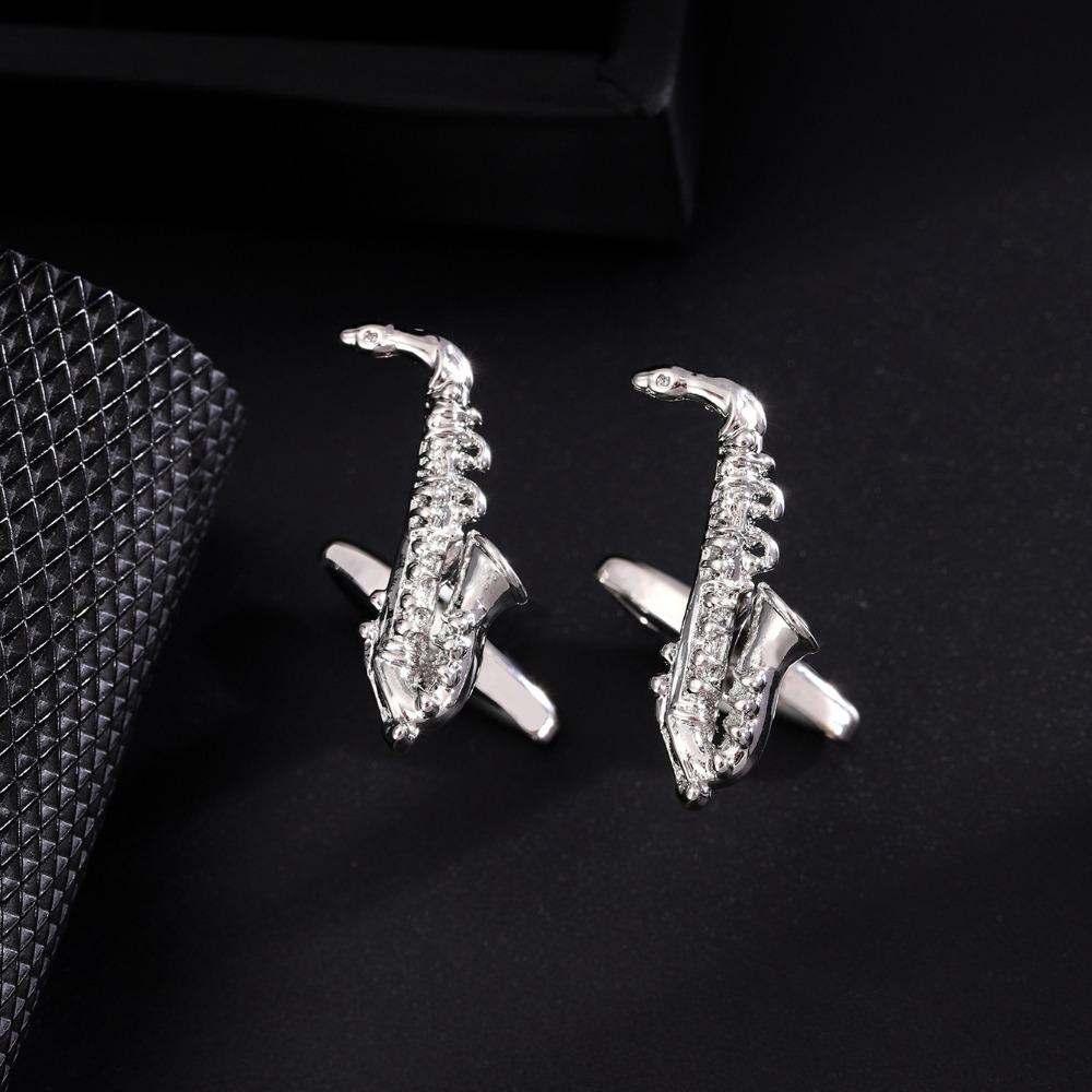 Drum Music Note Sleeve Button Piano Music Instrument Series Cufflinks Concert Accessories