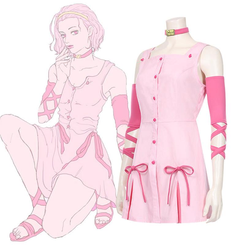 Costume Cosplay Sugimoto Reimi di Jojo's Bizarre Adventure Per Ragazze Con Tessuto in Poliestere Per Role Play Anime