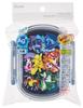Skater Bento 360ml Fluffy Made in Single Dishwasher and Microwave Size Children's Box, Capacity, Lid, Japan, Tier, Safe, Pokémon Design, 25, Boys,
