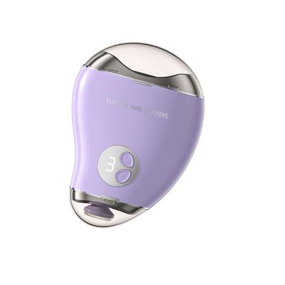2 In 1 Electric Nail Trimmer And File Trimmer For Babies Adults Seniors Low Noise Safe Design Rechargeable Nail Cutter