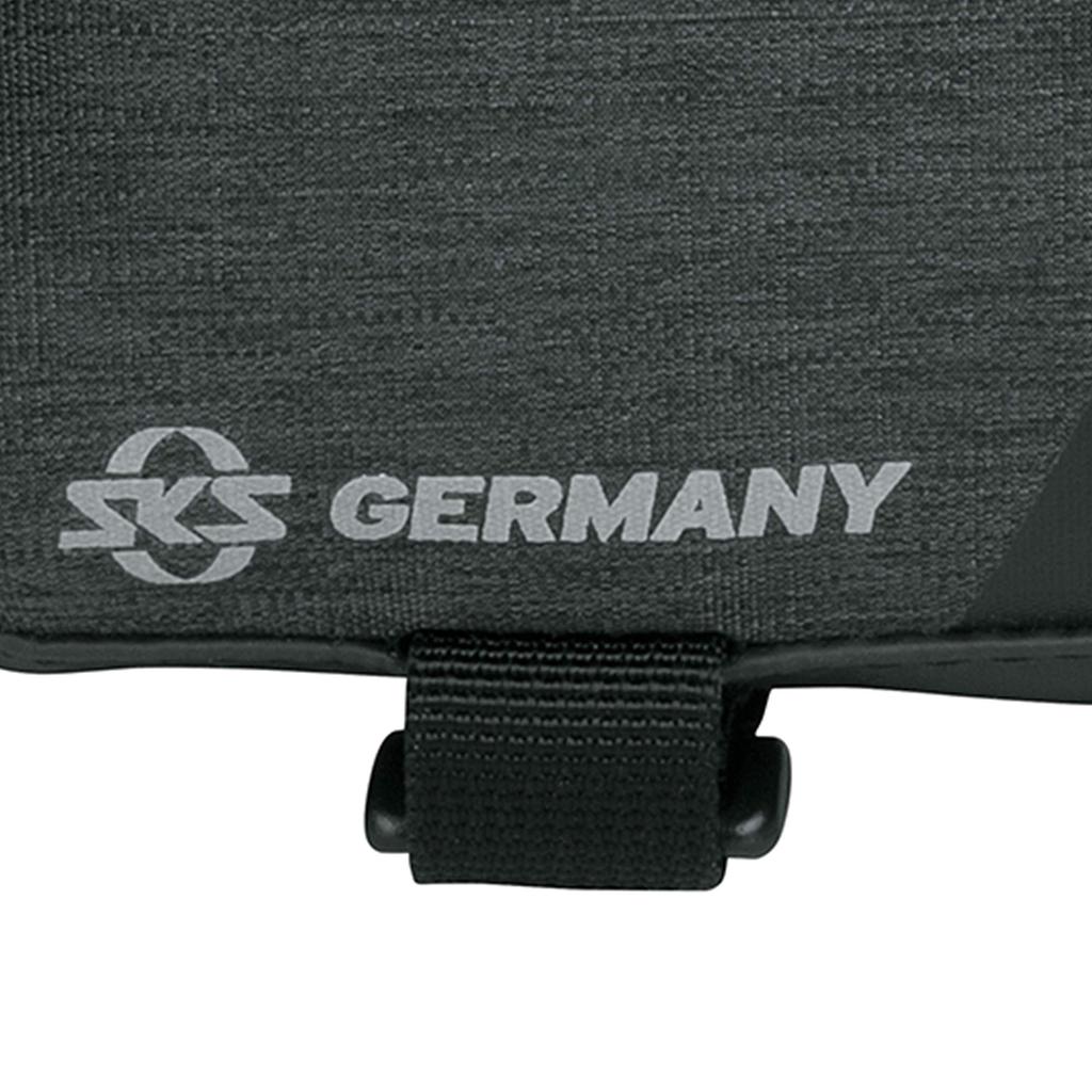 SKS Traveler Up Top Tube Bag, 0.8L, for Road and Cross Bikes, Black, 11515