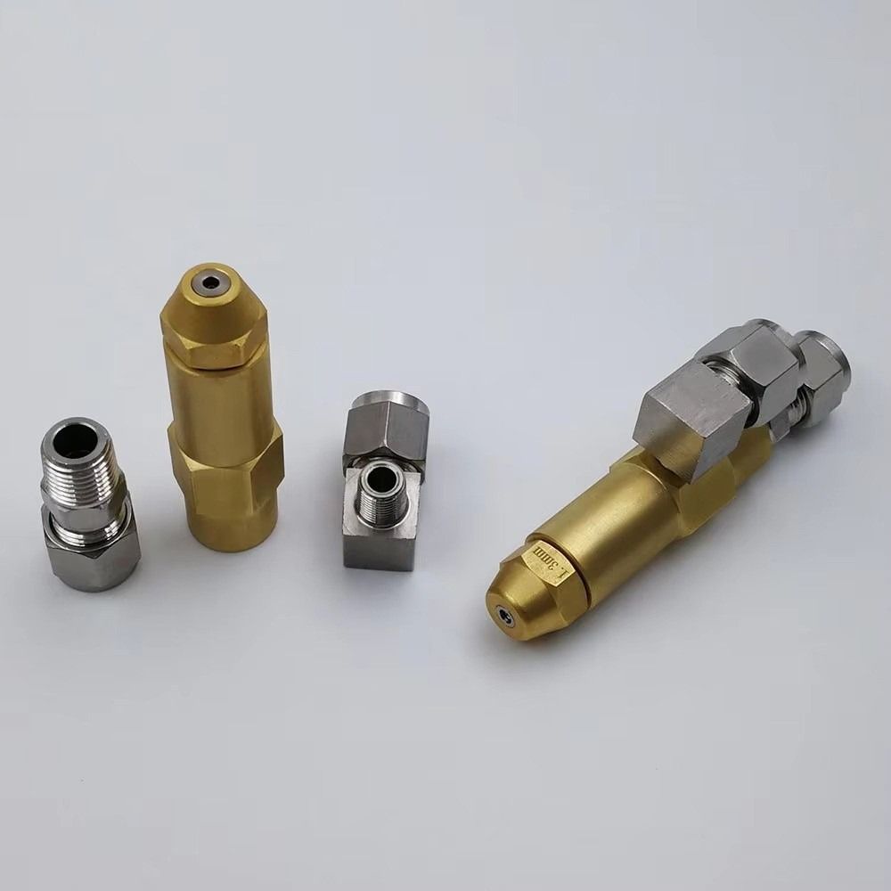 Stainless Steel Fittings Siphon Nozzle Brass Nozzle Oil Burner Nozzle  Combustion System