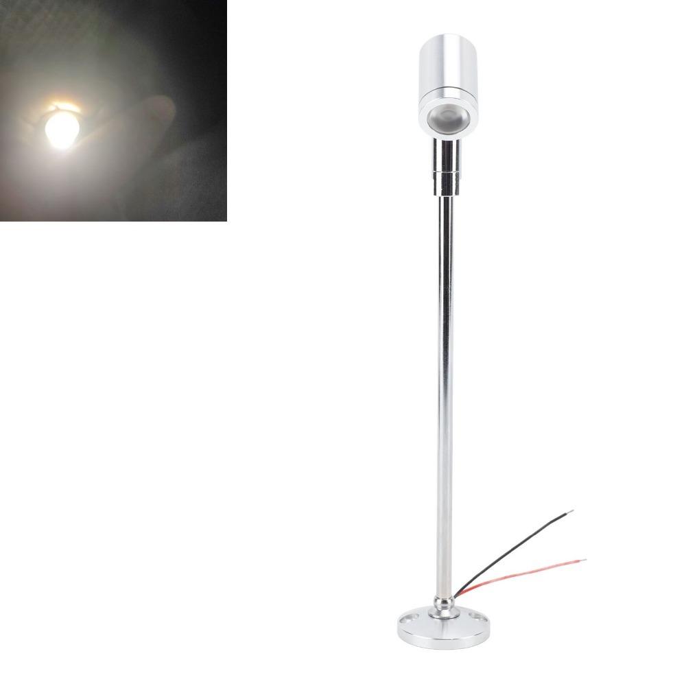 2 Pack Aluminum Body Jewelry Showcase Light Upright Mini Spotlight Jewelry Showcase