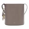 Textured Leather Shoulder Bag Small Women's Urban Gray WB01875-ARE000-1007-4283S