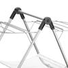 Heavy Duty Gullwing Drying Rack Laundry Garment Dryer Stand Mobile Clothes Airer Floor Type Folding
