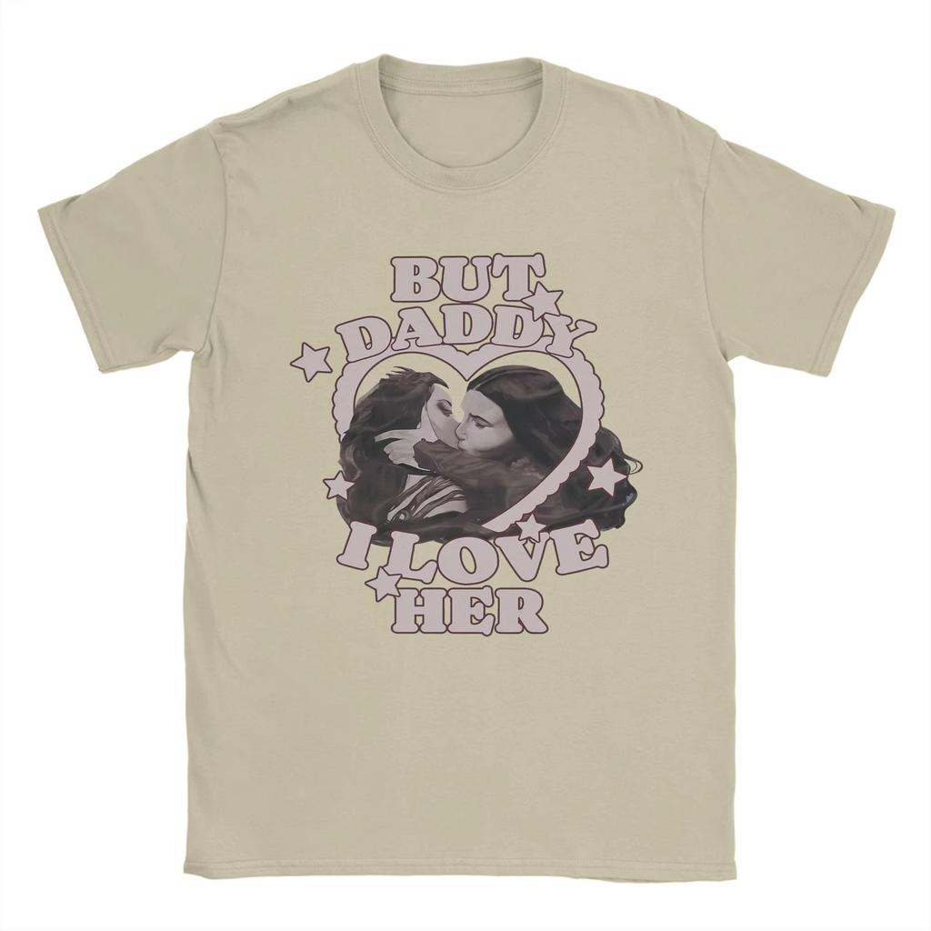 2026 But Daddy I Love Her Aubrey Plaza Green Witch T Shirt Men Cotton Novelty TShirt O Neck Tee Shirt Short Sleeve Clothing